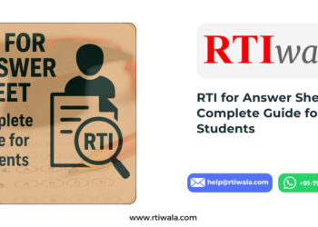 RTI for answer sheet