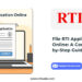 File RTI Application Online