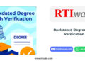 Backdated Degree with Verification