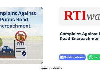 Complaint Against Public Road Encroachment
