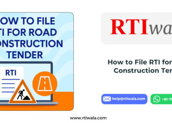 How to File RTI for Road Construction Tender