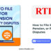 How to File RTI for Tax, Pension, or Property Disputes