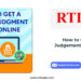 How to Get Court Judgement Copy Online