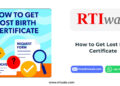 How to Get Lost Birth Certificate