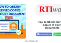 How to Obtain Certified Copies of Court Documents