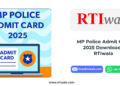 MP Police Admit Card 2025 Download