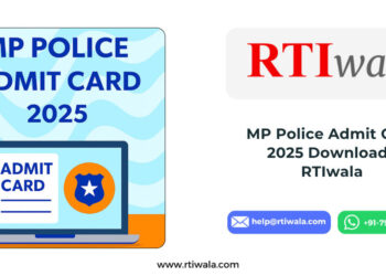 MP Police Admit Card 2025 Download
