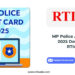 MP Police Admit Card 2025 Download