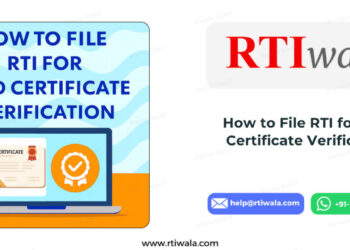 How to File RTI for B.Ed Certificate Verification: Step-by-Step Guide by RTIwala by RTIwala