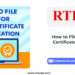 How to File RTI for B.Ed Certificate Verification: Step-by-Step Guide by RTIwala by RTIwala