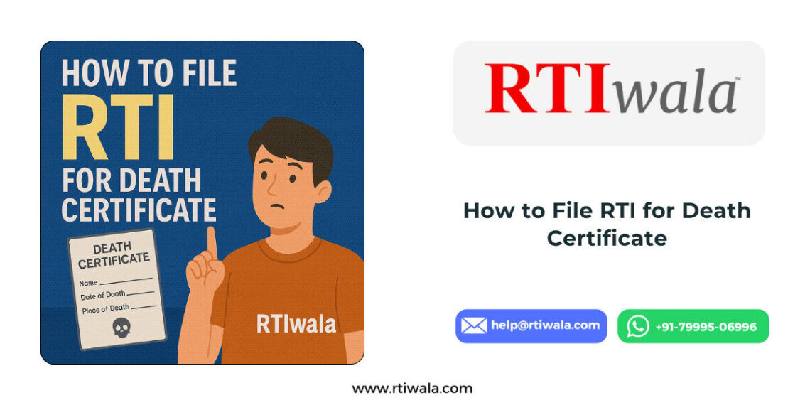 How to File RTI for Death Certificate