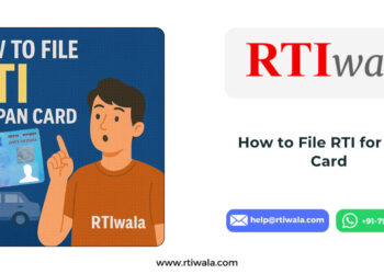 How to File RTI for PAN Card