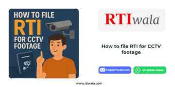 How to file RTI for CCTV footage
