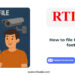 How to file RTI for CCTV footage