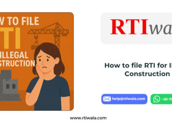 How to file RTI for Illegal Construction