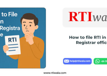 How to File RTI in Sub-Registrar Office