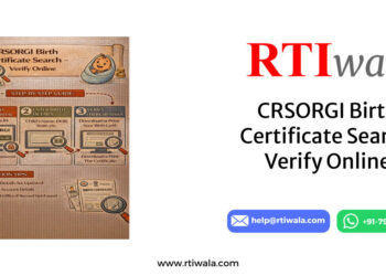 CRSORGI Birth Certificate Search – Verify Online by RTIwala