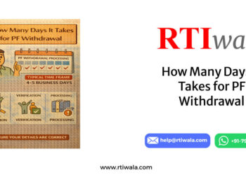 How Many Days It Takes for PF Withdrawal by RTIwala