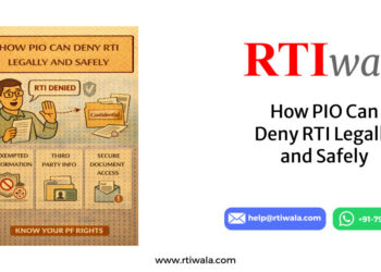How PIO Can Deny RTI Legally and Safely By RTIwala