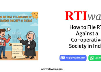 How to File RTI Against a Co-operative Society in India by RTIwala