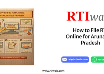 How to File RTI Online for Arunachal Pradesh by RTIwala