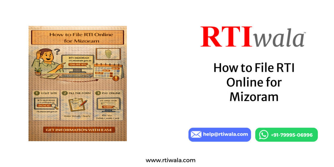 How to File RTI Online for Mizoram by RTIwala