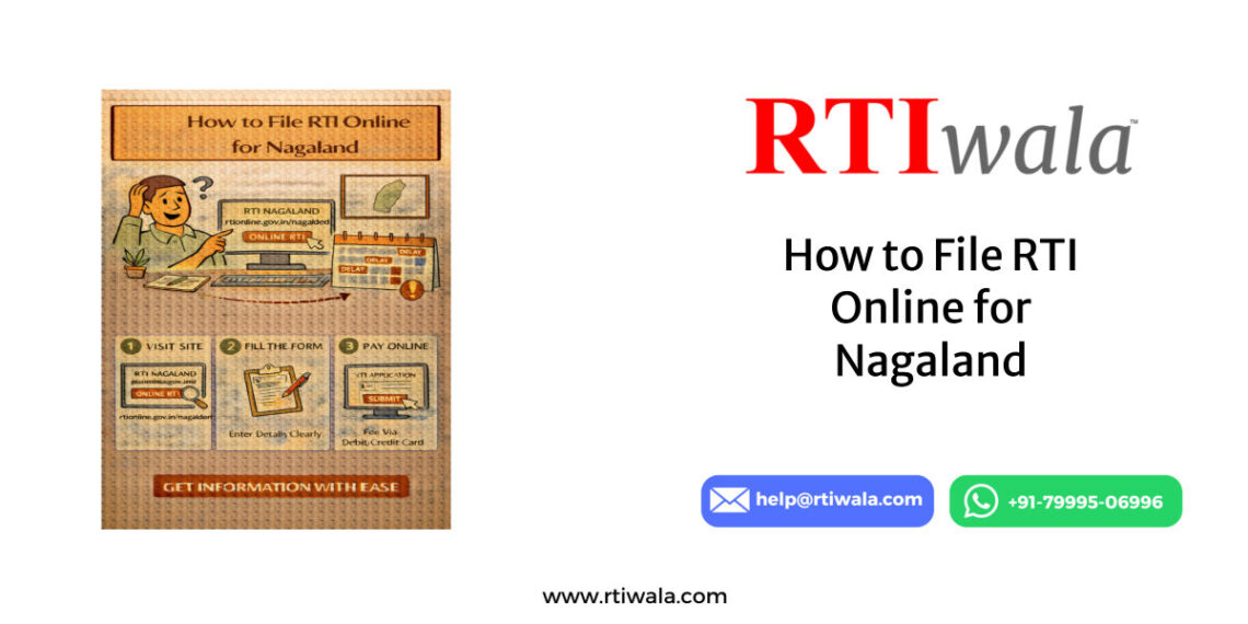How to File RTI Online for Nagaland by RTIwala