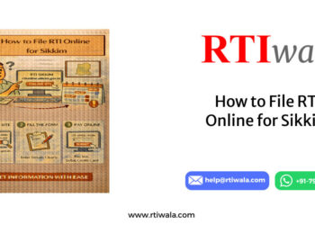 How to File RTI Online for Sikkim by RTIwala