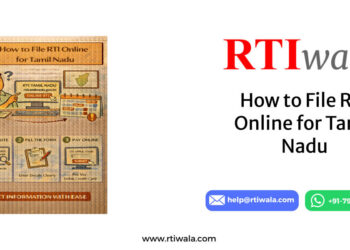 How to File RTI Online for Tamil Nadu by RTIwala