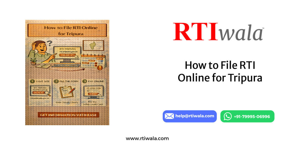 How to File RTI Online for Tripura by RTIwala