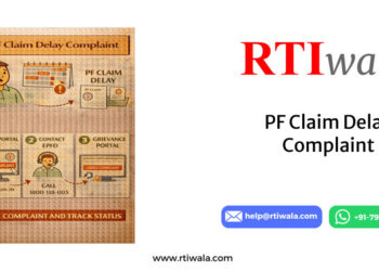 PF Claim Delay Complaint by RTIwala