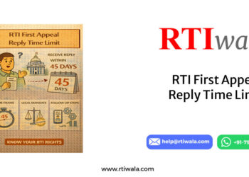 RTI First Appeal Reply Time Limit by RTIwala