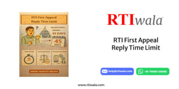 RTI First Appeal Reply Time Limit by RTIwala