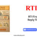 RTI First Appeal Reply Time Limit by RTIwala
