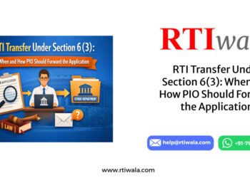 RTI Transfer Under Section 6(3): When and How PIO Should Forward the Application By RTIwala
