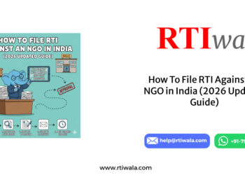 How To File RTI Against an NGO in India (2026 Updated Guide) by RTIwala