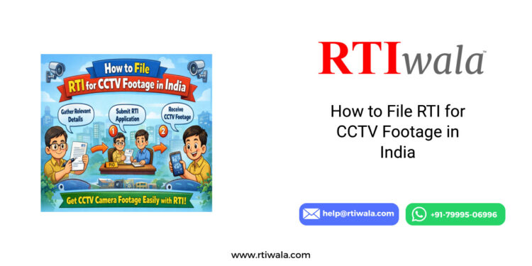How to File RTI for CCTV Footage in India by RTIwala