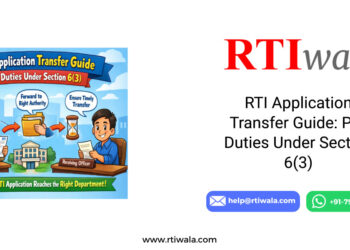 RTI Application Transfer Guide: PIO Duties Under Section 6(3) by RTIwala