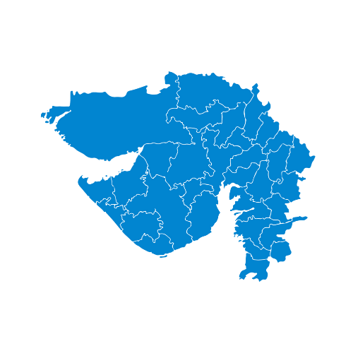 Gujarat map image