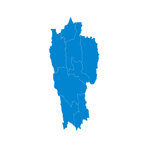 Mizoram Map