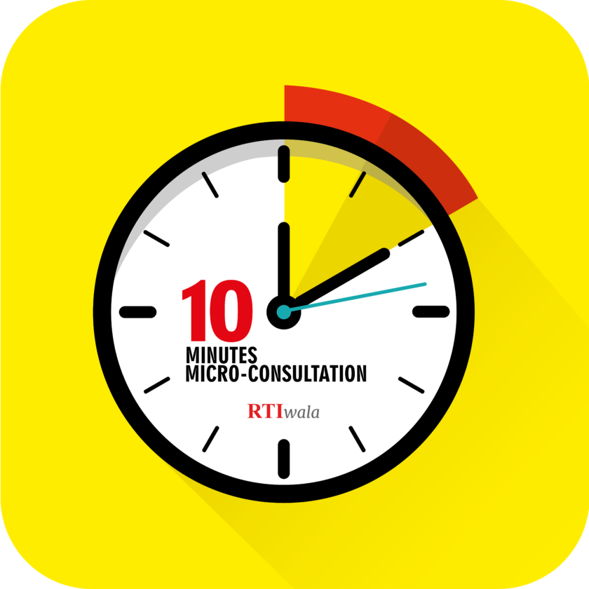 10 min micro consultation