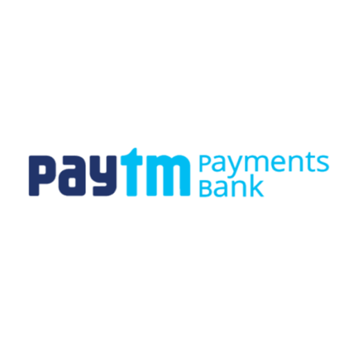 Paytm payments bank logo, compliant with RTI regulations.
